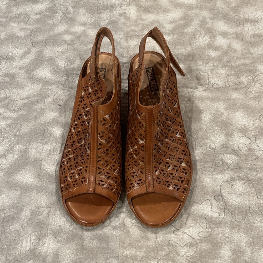 Pikolinos wedge heals with open toe - Picture 8 of 9